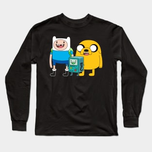 Finn Jake BMO Long Sleeve T-Shirt